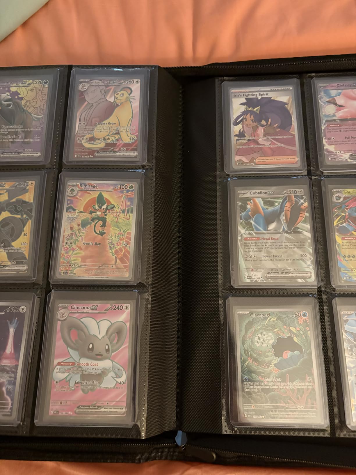 Toploader Binder Holds 324 Toploaders - 20 Toploaders | Waterproof PU Leather + Anti-Yellowing PP Inserts | Ridge Tab Sorting Portable top loader binder for cards(For Sports/Game Cards) customer photo 1