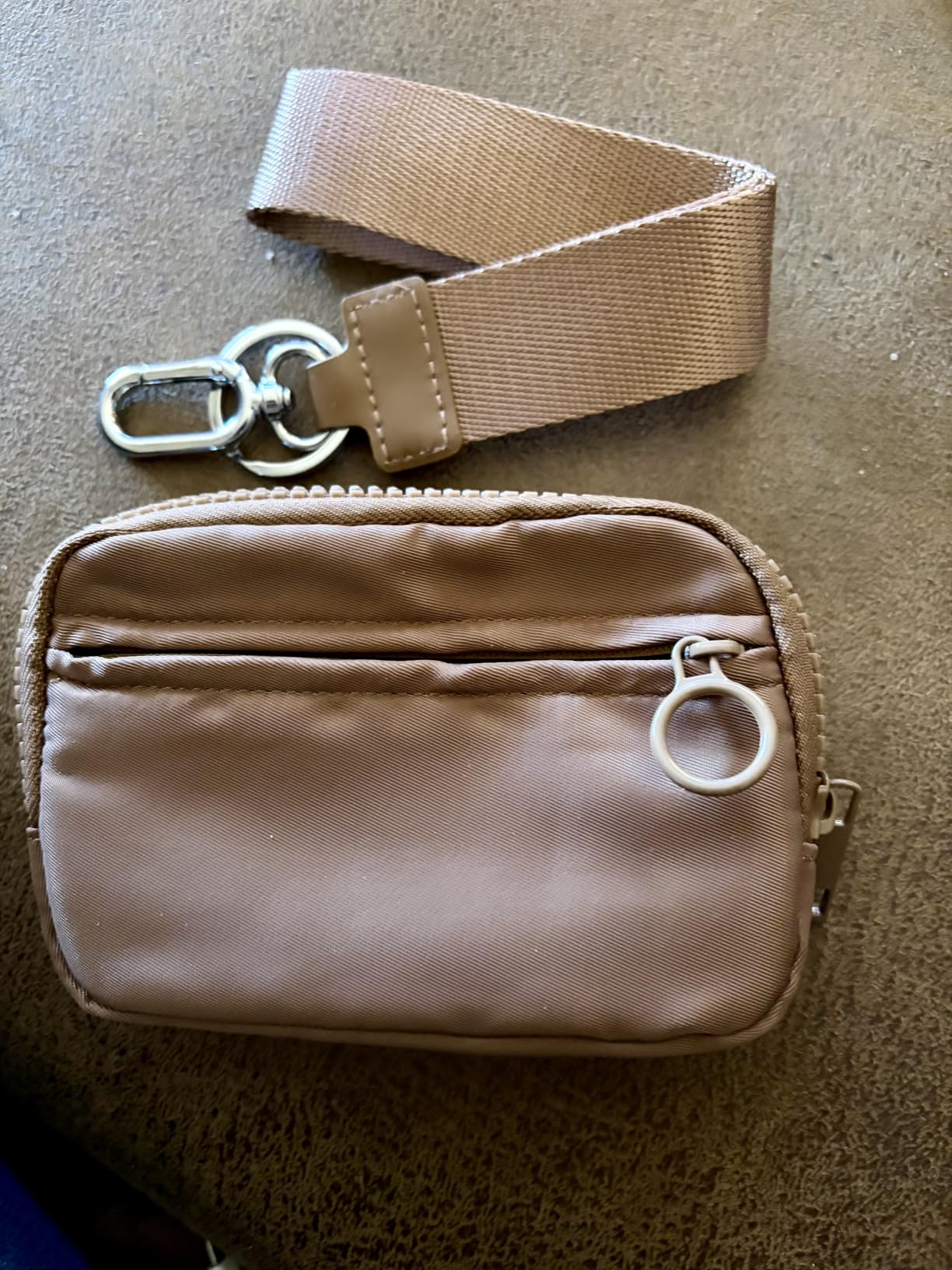 Wristlet Wallet for Women with Clear ID Window, Zip Coin Purse and Keychain | 3 Card Slots, Exterior Zip Pocket, Inner Mesh Pouch, Lipstick Holder, Detachable Wrist Strap, Lightweight Nylon customer photo 2