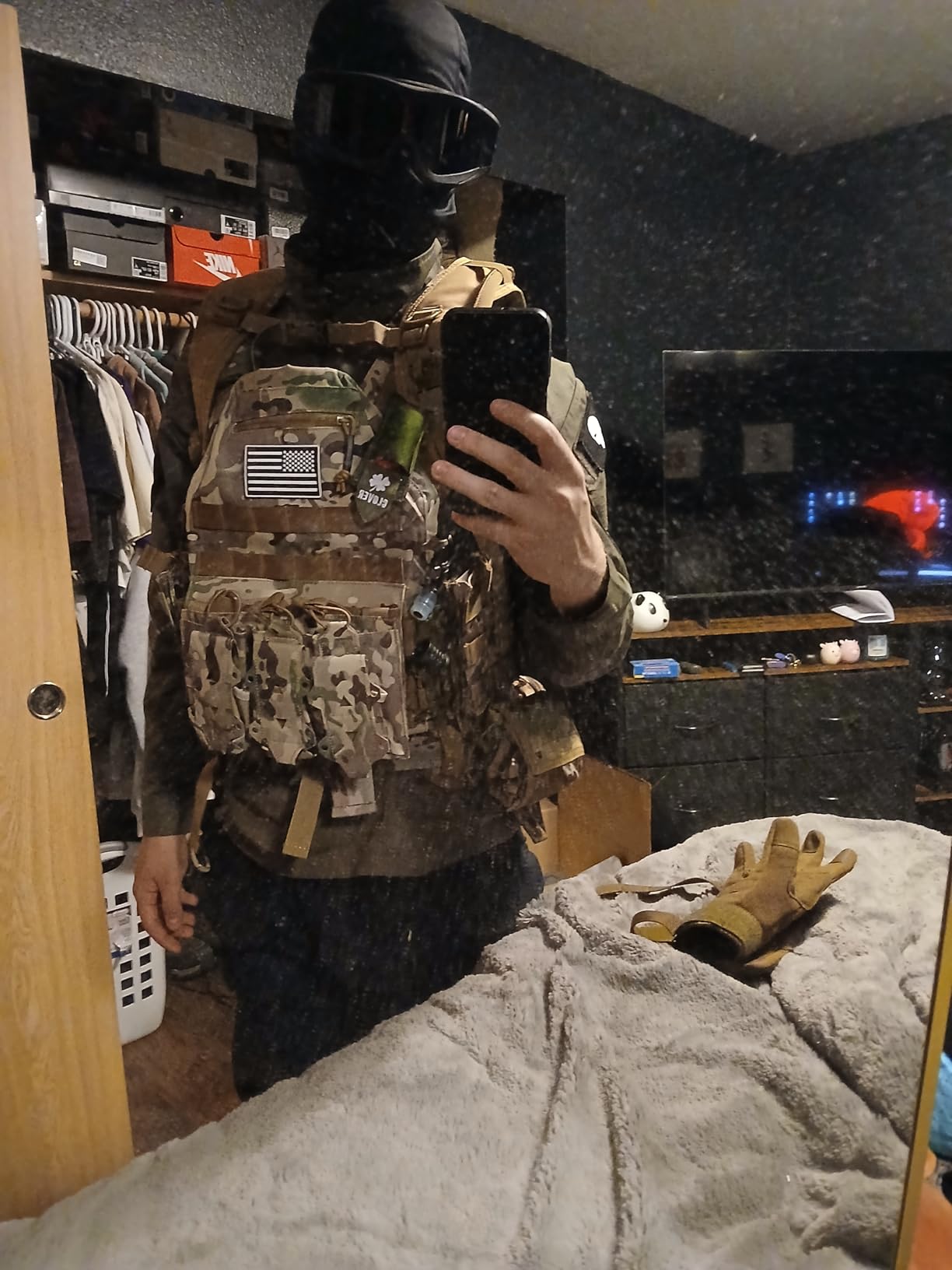 Jueachy Tactical Vest for Men: Quick Release Lightweight Adjustable Breathable Outdoor Vest for Training customer photo 2