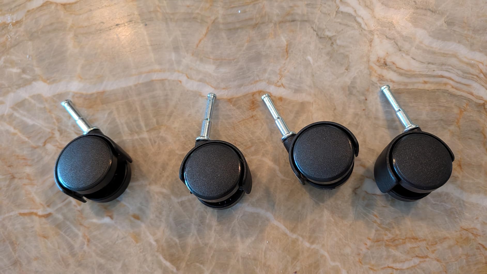4 Pack 6774200 4201796 Caster Wheels for Shop Vac Vacuum Cleaner customer photo 1
