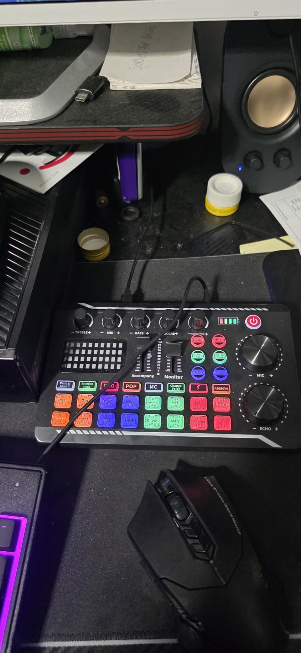 ALSO GO Podcast Equipment Bundle, V8s Sound Card with BM-800 Microphone | Podcast Microphone Bundle with Voice Changer, Recording Studio Equipment for Singing Gaming Live Streaming YouTube Tiktok customer photo 1