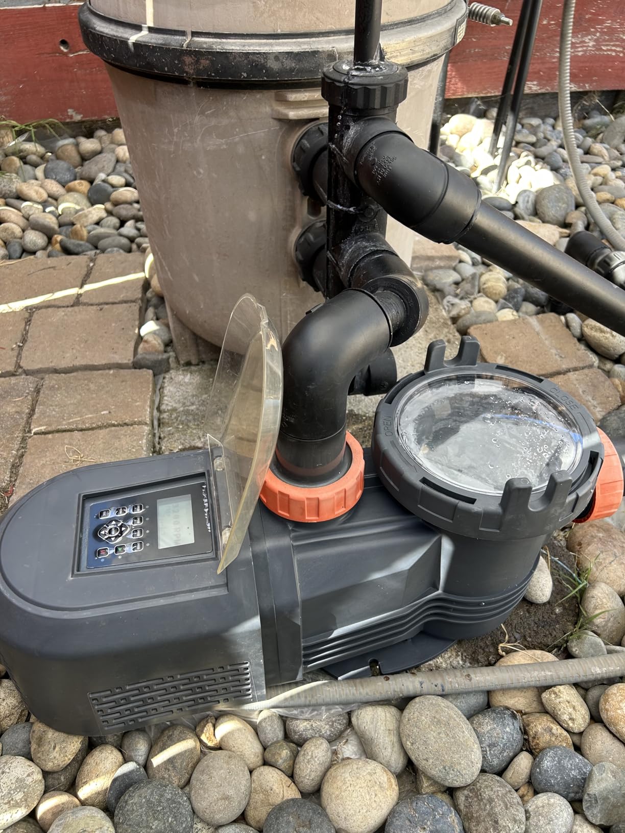 3HP Variable Speed Pool Pump for In Ground and Above Ground Pools 220V, Up to 10567 GPH, Programmable Timer customer photo 1