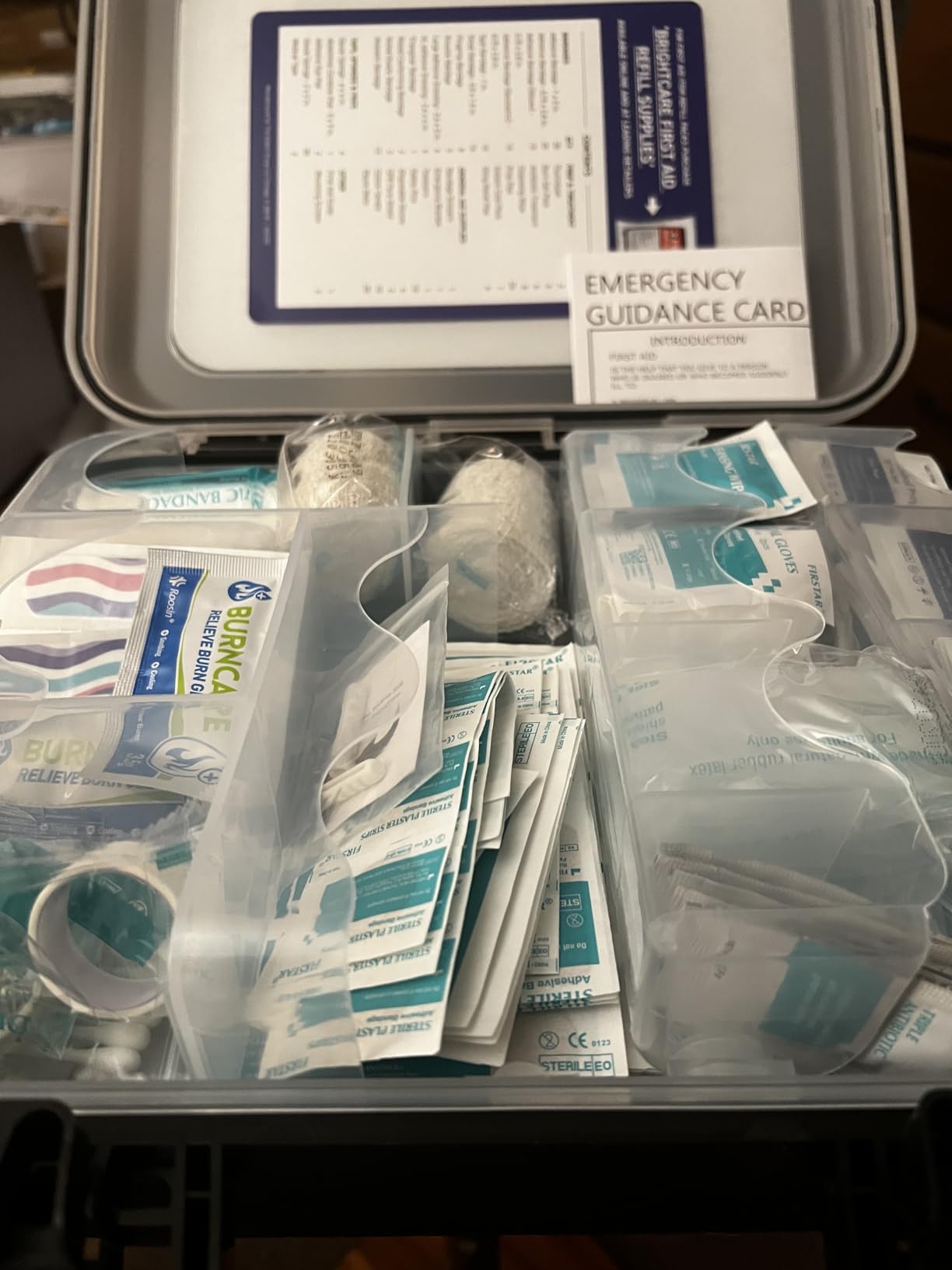 Large First Aid Kit Cabinet, Wall Mountable & Portable, OSHA Compliant | Tilting Shelves, Mounting Hardware Included, For Business, Office, School, Warehouse & Workplace customer photo 2