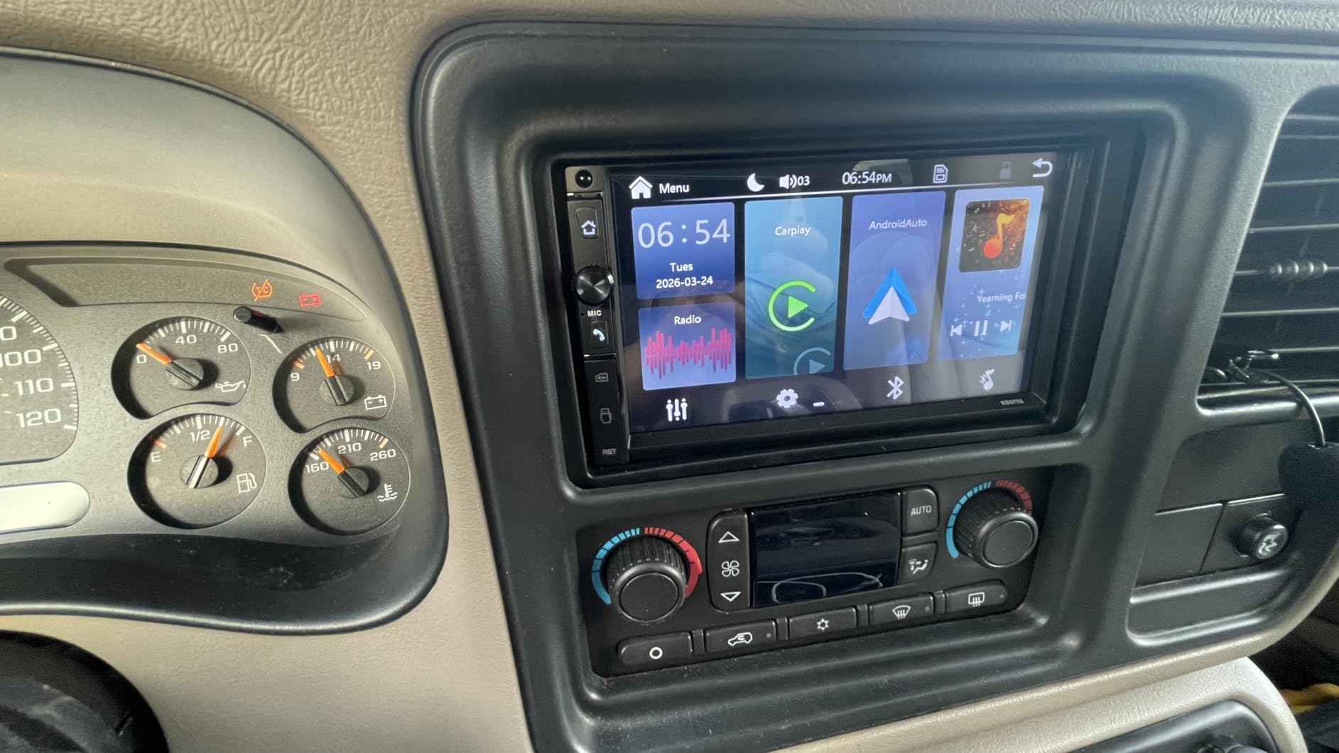 Double Din Car Stereo with 7