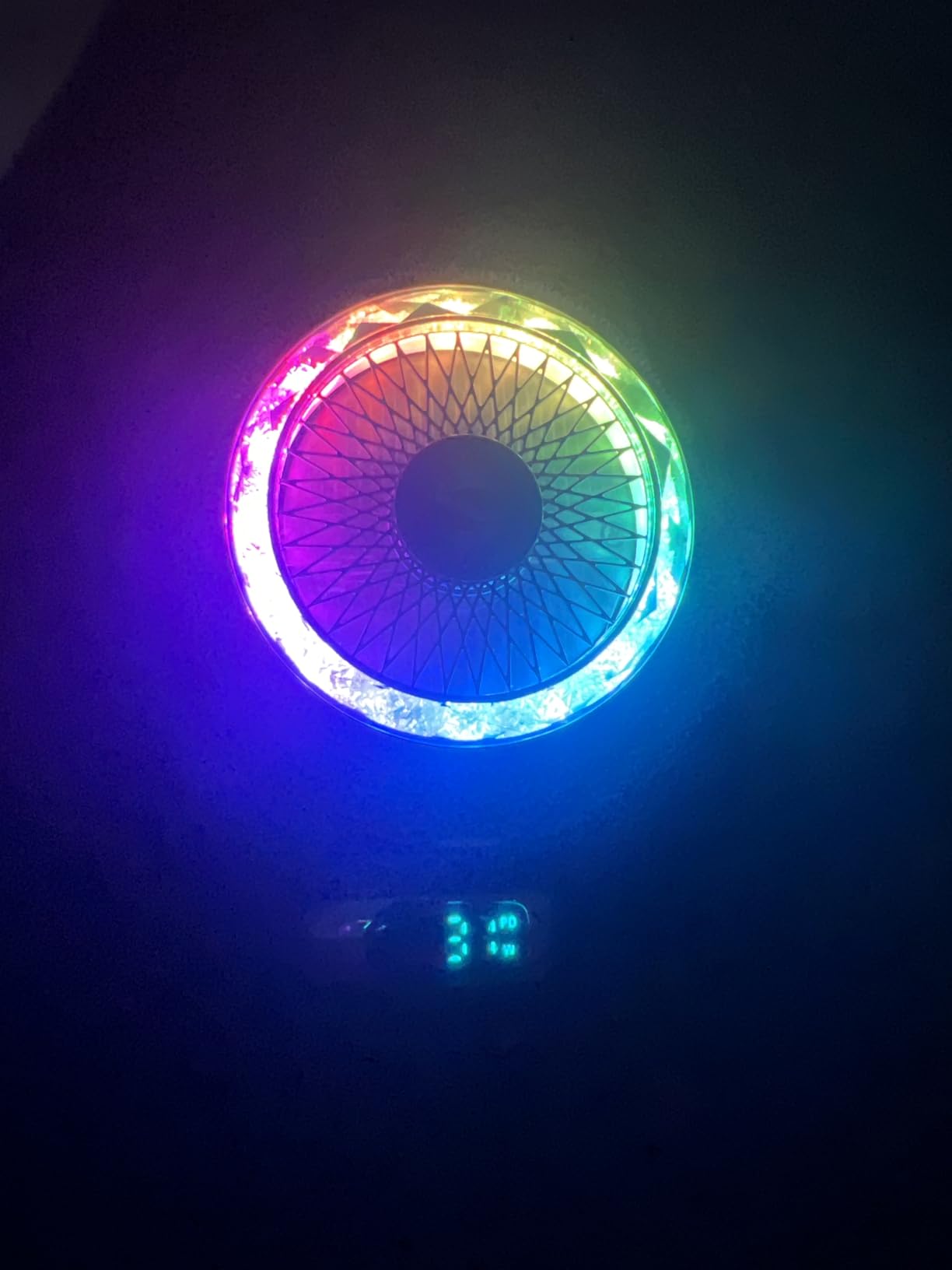 Black Shark Magnetic Phone Cooler 5 Pro - 18 Addressable RGB LEDs, Detachable Grip, APP-Controlled Thermostatic Cooling Fan for iPhone MagSafe/Android/iPad -Gaming/Streaming/Photography customer photo 1