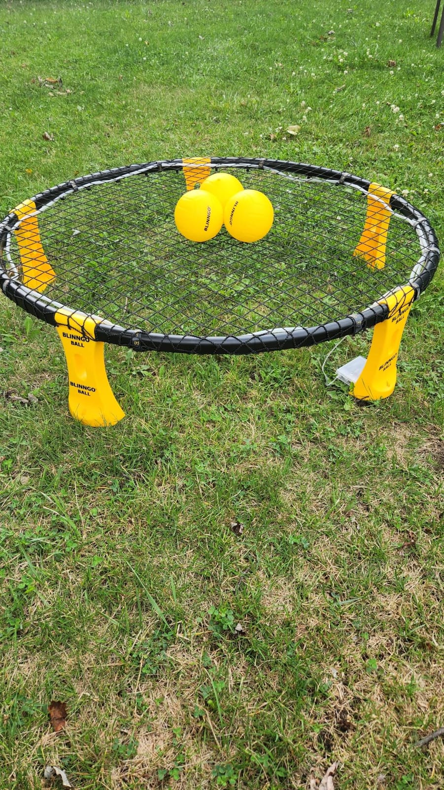 Roundnet Game Set with Balls and Patented Net, Lawn, Beach, Backyard Outdoor Game for Adults and Family customer photo 2