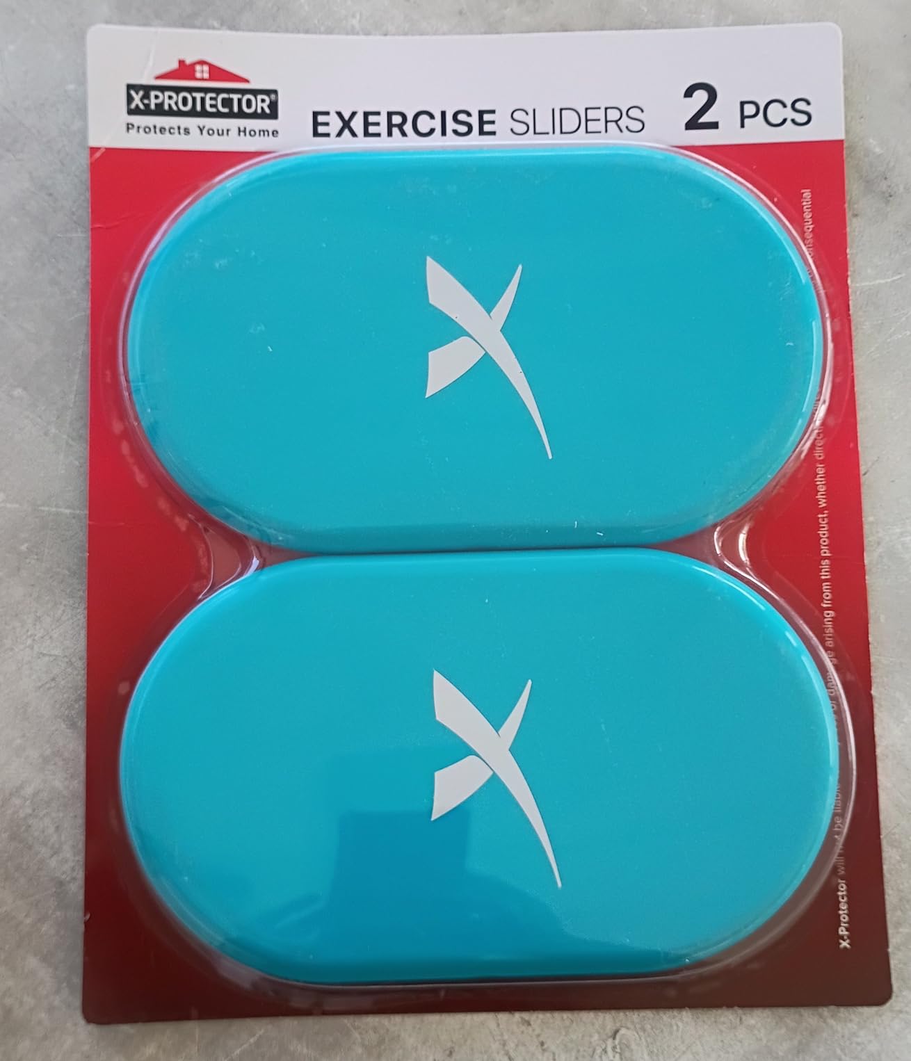 X-Protector Sliders for Working Out - 2 PCS Double-Sided Exercise Sliders for Hard & Carpeted Floors customer photo 1