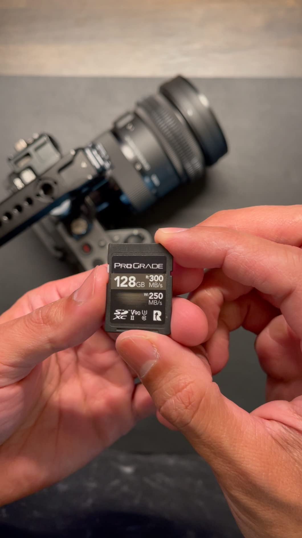 ProGrade Digital SDXC UHS-II V90 Iridium Memory Card (128GB) | Read Speed Up To 300Mb/S and Write Speed Up To 200Mb/S for Fast Capture, File Transfers, and Professional Workflows customer photo 1