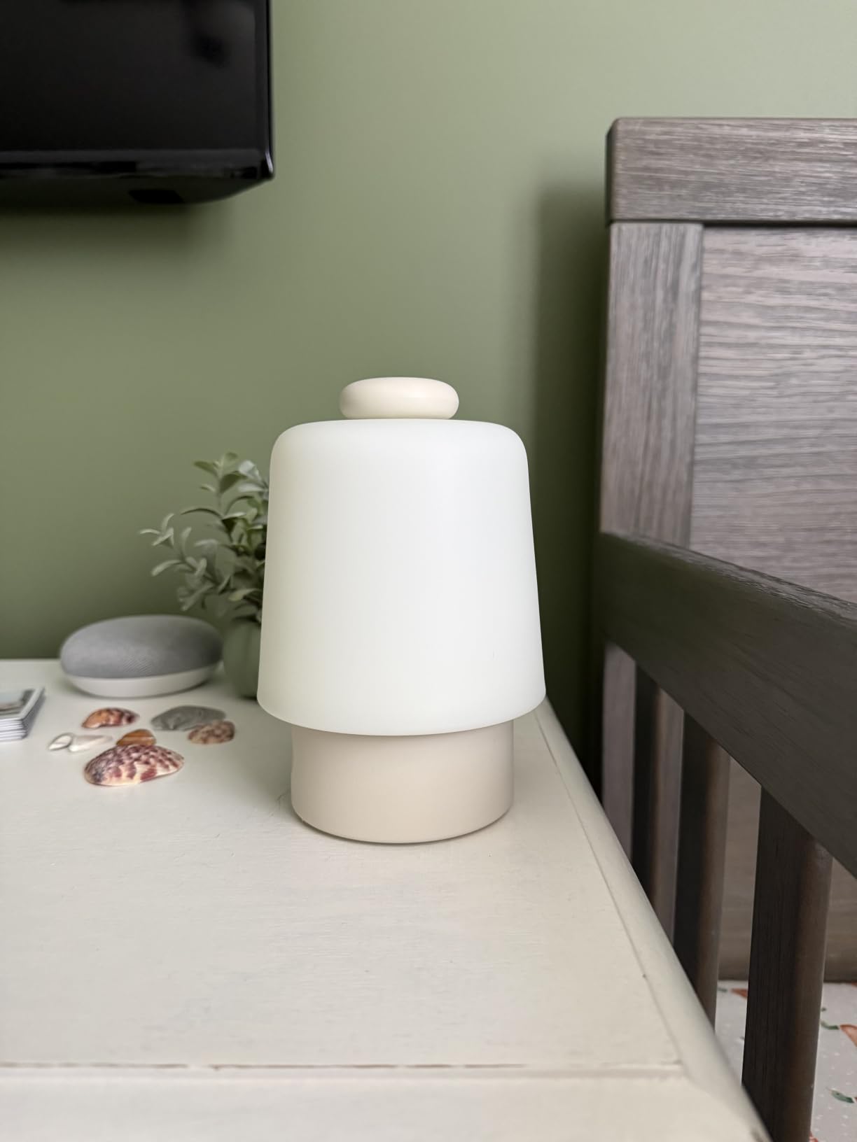Hatch Baby Sound Machine, Night Light (Putty) | Sleep Support | Registry Essential, Routine Builder, Time-to-Rise Alarm Clock, White Noise, Nursery Stories, Toddler Kids (Wi-Fi) customer photo 1