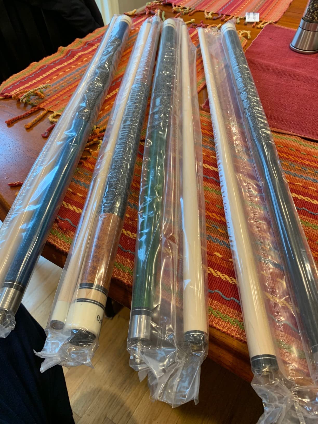 3-Piece Heavy Jump Break Cue Stick, Available Weights | For jumping/breaking home & bar game, Canadian Maple Wood 21-28oz, 58 inch, 13mm crystal tip, 3/8*8 joint customer photo 1