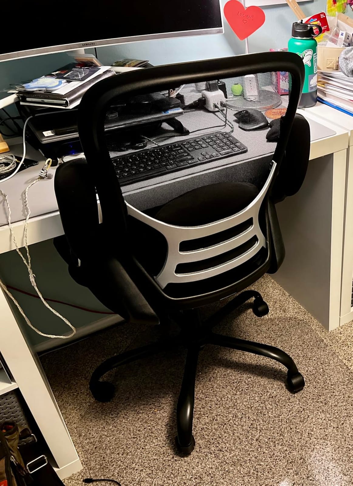 HYLONE 400lbs Heavy Duty Office Chair, 5