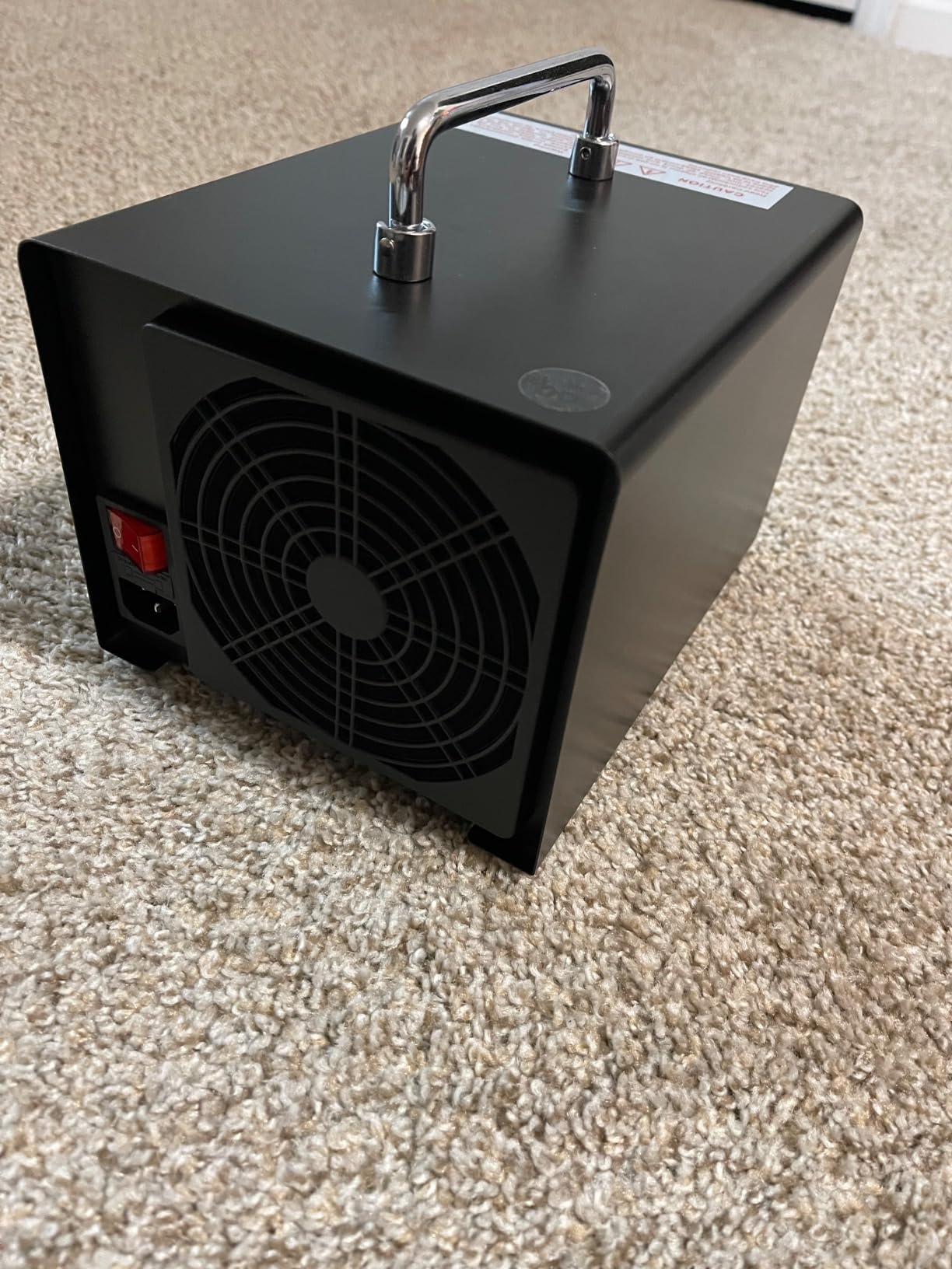 2026 Upgraded High Capacity Ozone Generator Odor Removal Up to 6000 Sq.Ft | Ozone Machine for Car/Home/Smoke/Pet Odor, Black customer photo 2