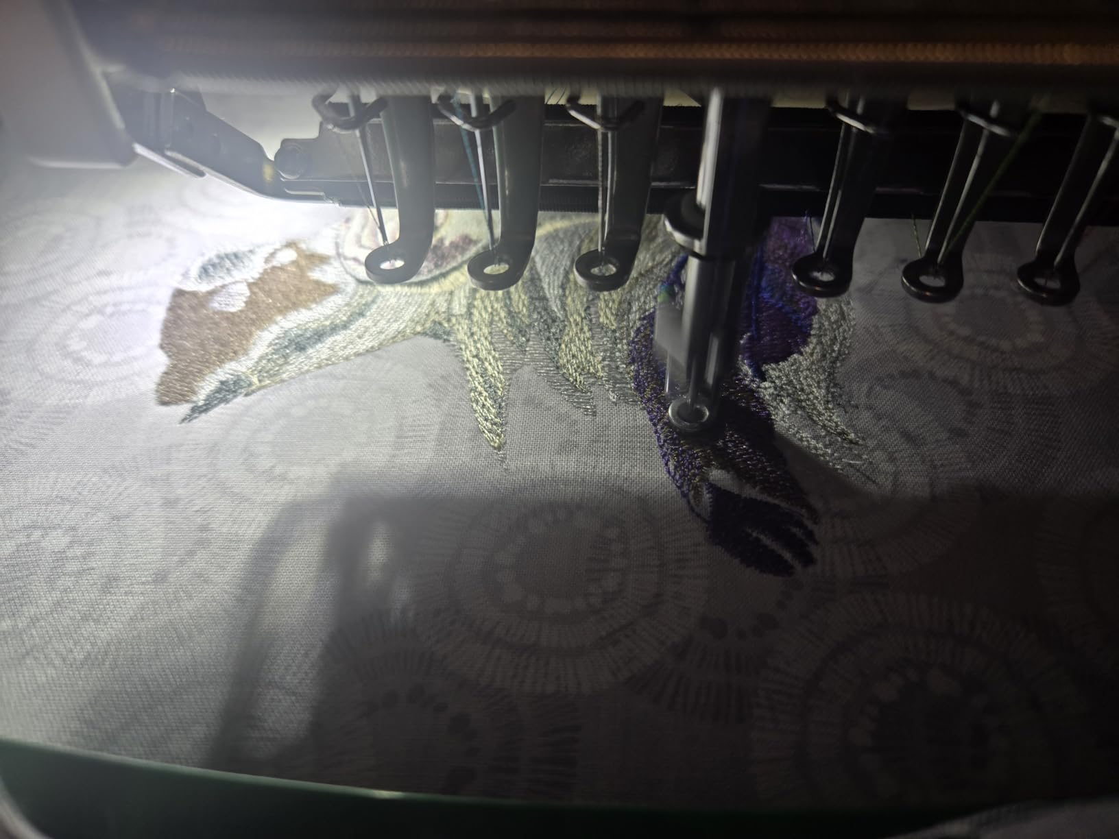 Smartstitch S-1501 Ultra Embroidery Machine with 15 Needles, 1200SPM Max Speed, 12
