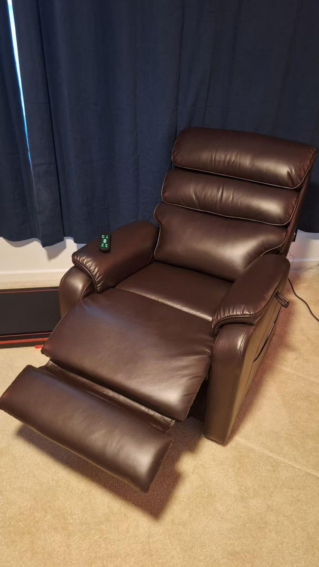 EONIX Power Lift Recliner Chair for Elderly, Heat and Massage (Medium-Wide) | Assist with Standing, Infinite Position, Lay Flat, USB Ports, 3.1