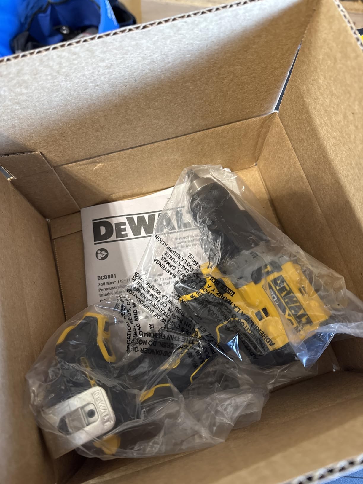 20V MAX XR Brushless Cordless 1/2 in. Hammer Drill (Tool Only) (DCD806B) customer photo 1