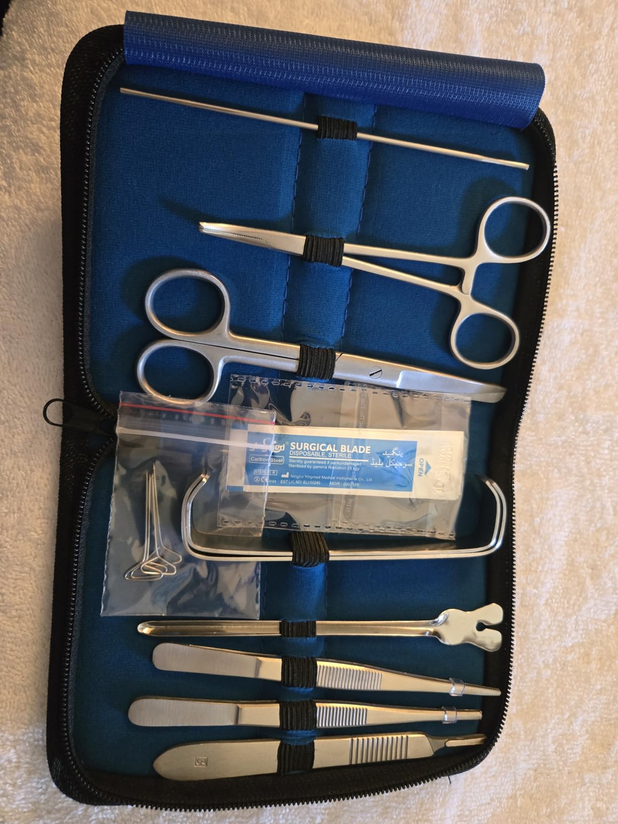 Core Flex Dissection Kit Durable 38-Piece for Medical & Veterinary Students | Stainless Steel Biology Lab Anatomy Dissecting Set with Scalpel Blades - Case, 18 Reusable Tools & 20 Blades customer photo 1