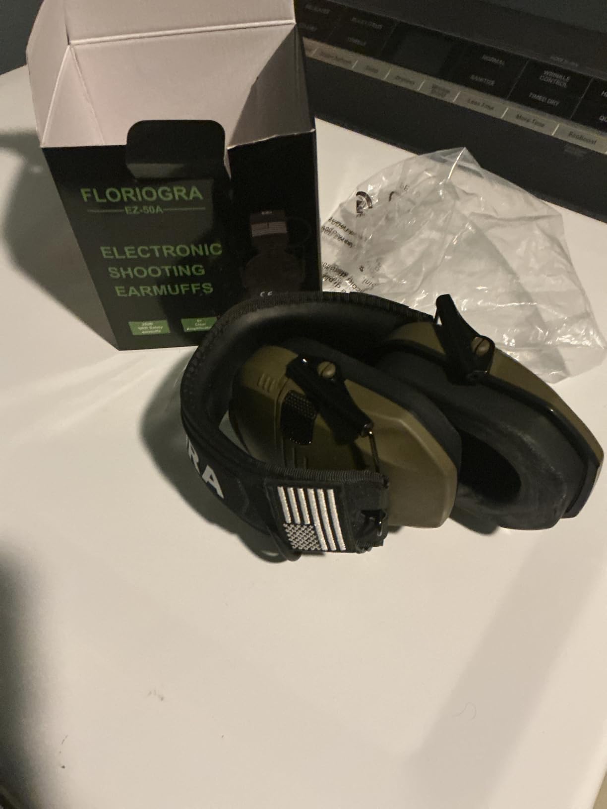 Floriogra Electronic Ear Protection for Shooting with 5X Sound Amplification, Active Ear Protection for Gun Range, NRR 23dB Hearing Protection for Shooters, Noise Reduction Headphones for Hunting customer photo 1