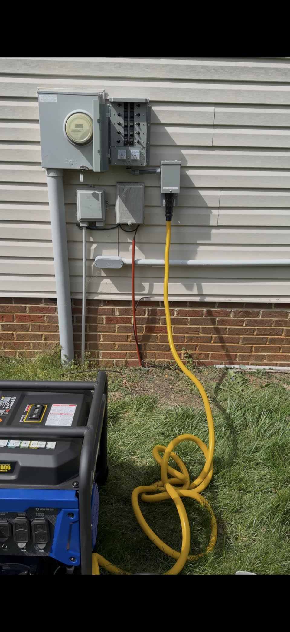 Connecticut Electric Series 2 Backup Power Manual Transfer Switch Kit, 50 Amp, 10 Circuits, with 25' Cord & Outdoor Rated 50A Inlet (Transfer Switch Kit - 25 ft Cord) customer photo 2