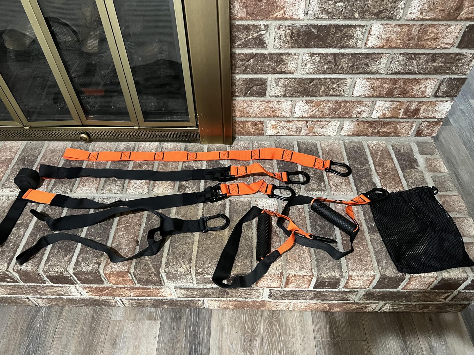 Home Resistance Training Kit, Suspension Trainer Straps with Adjustable Extension, Door Anchor, and Carry Bag - Strength Training Equipment for Full Body Bodyweight Workouts at Home or Outdoors customer photo 2