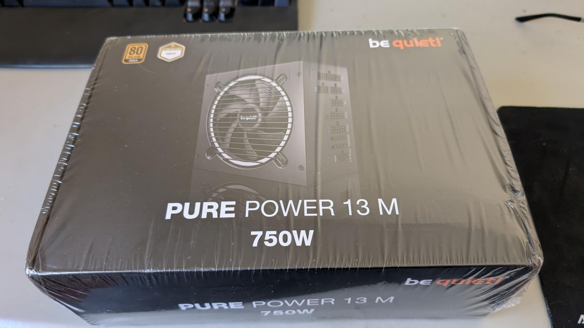 be quiet! Pure Power 13 M 750W, ATX 3.1, Fully Modular PSU, 80+ Gold | PCIe 5.1 Ready Power Supply, Up to 94.4% Efficiency, LLC Topology, Semi-Passive 120mm fan, 12V-2x6 600W, 10 Year Warranty customer photo 2