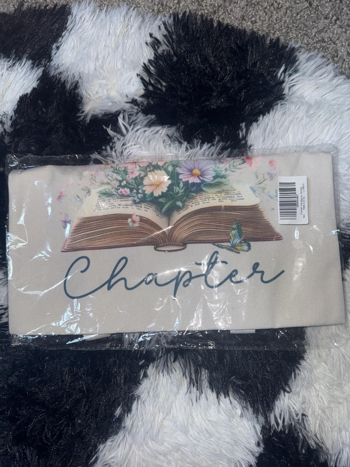 Book Lovers Gifts Tote Bag for Bookish Readers, Aesthetic Book Tote Bag for Librarian, Medium Size with Inner Pocket customer photo 1