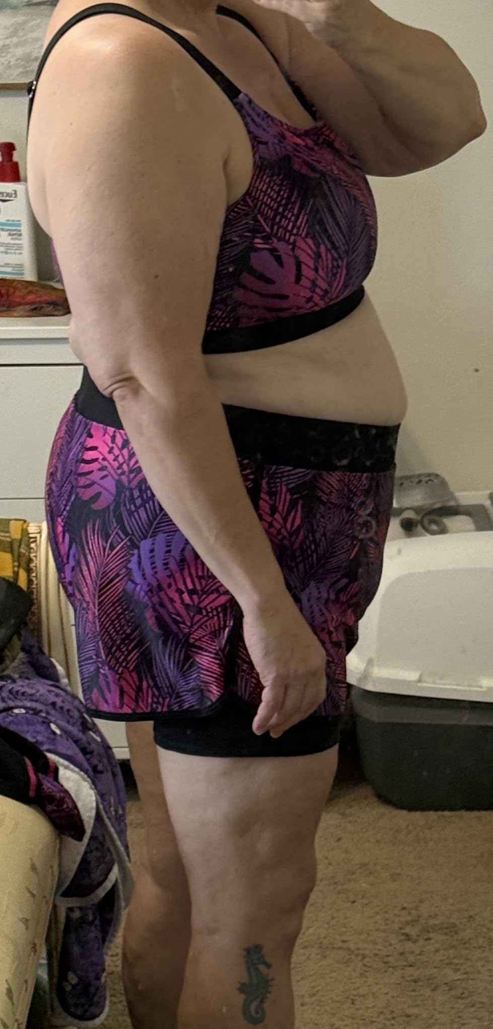 3 Piece Rash Guard Set with 3'' Shorts customer photo 2