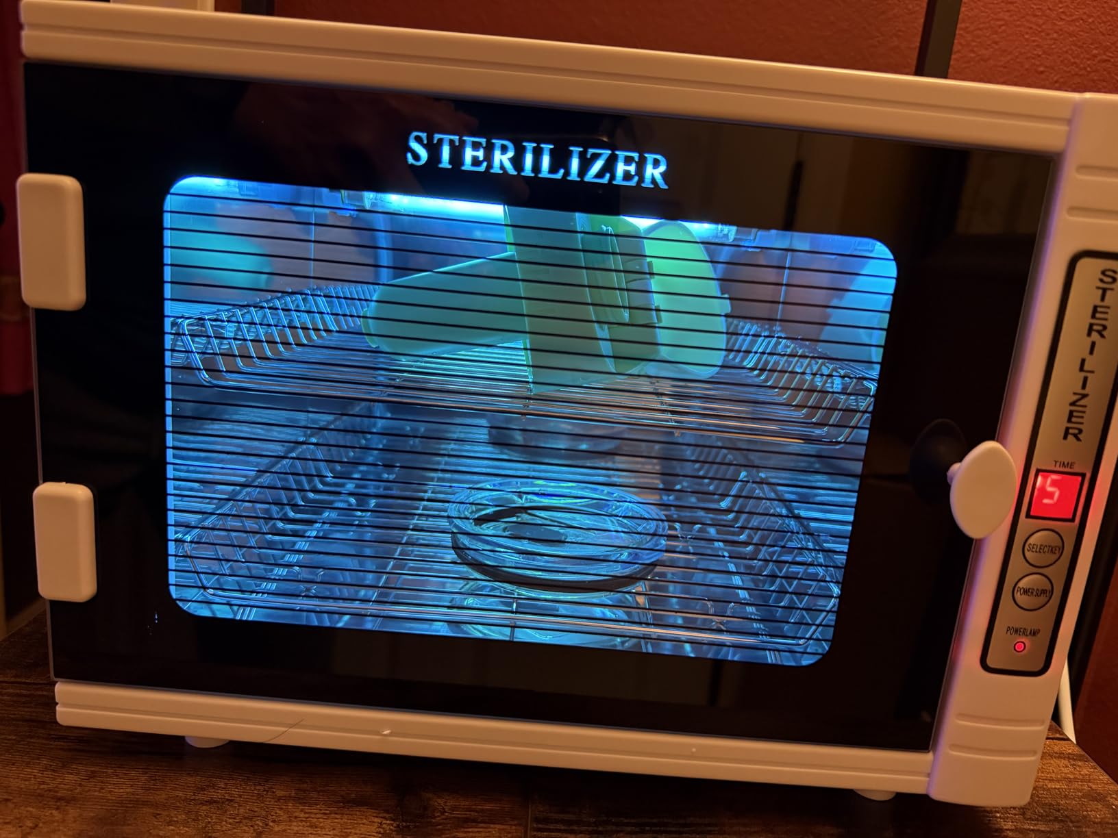 Nail Tool Sterilizers UV 12L Lighting Autoclave Machine for Labs, Salons & Home customer photo 2