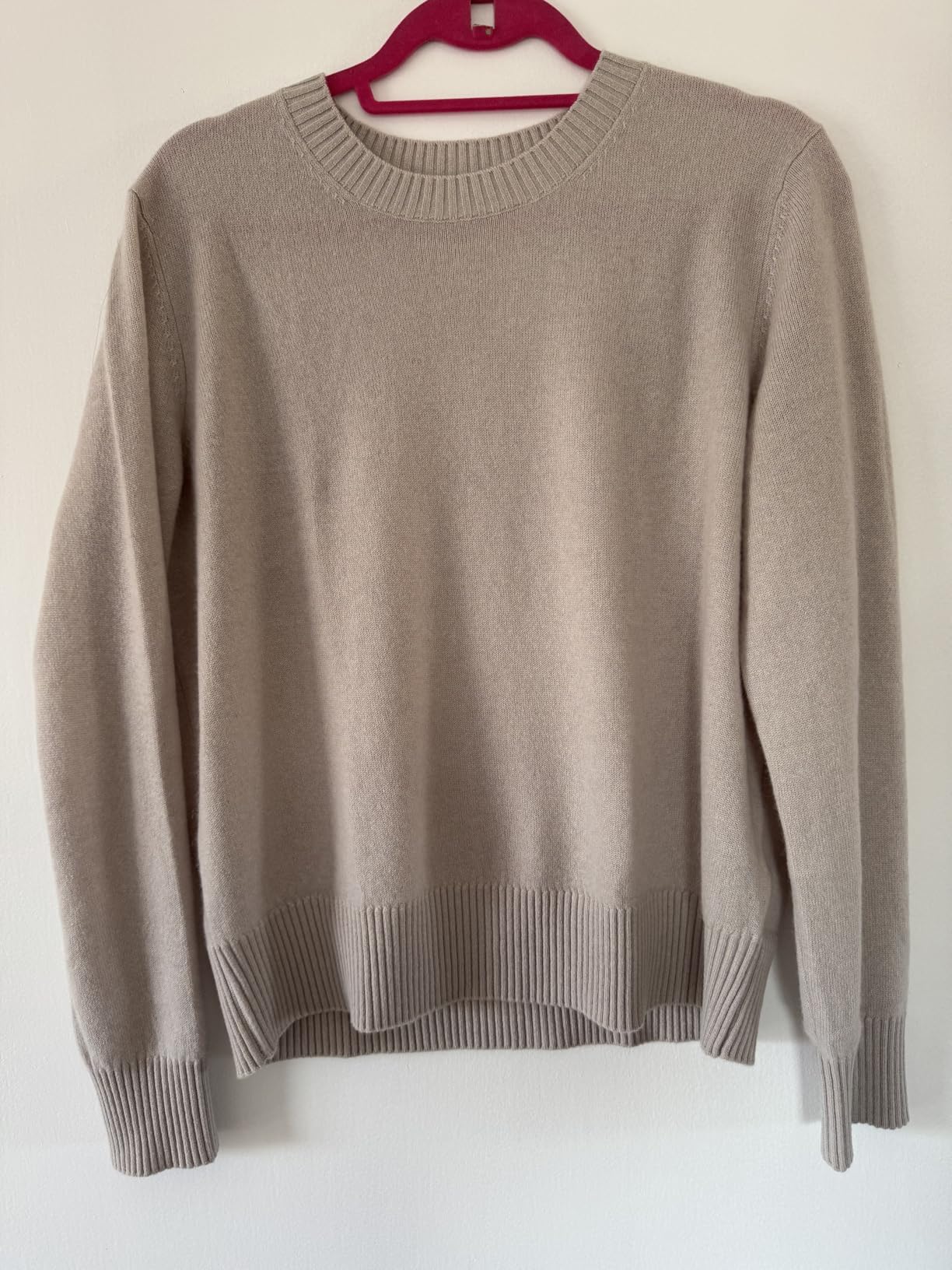 Women's 100% Pure Cashmere Sweater - Grade A Mongolian Cashmere, Soft Crew Neck Pullover for Women, Warm Classic Fit customer photo 1
