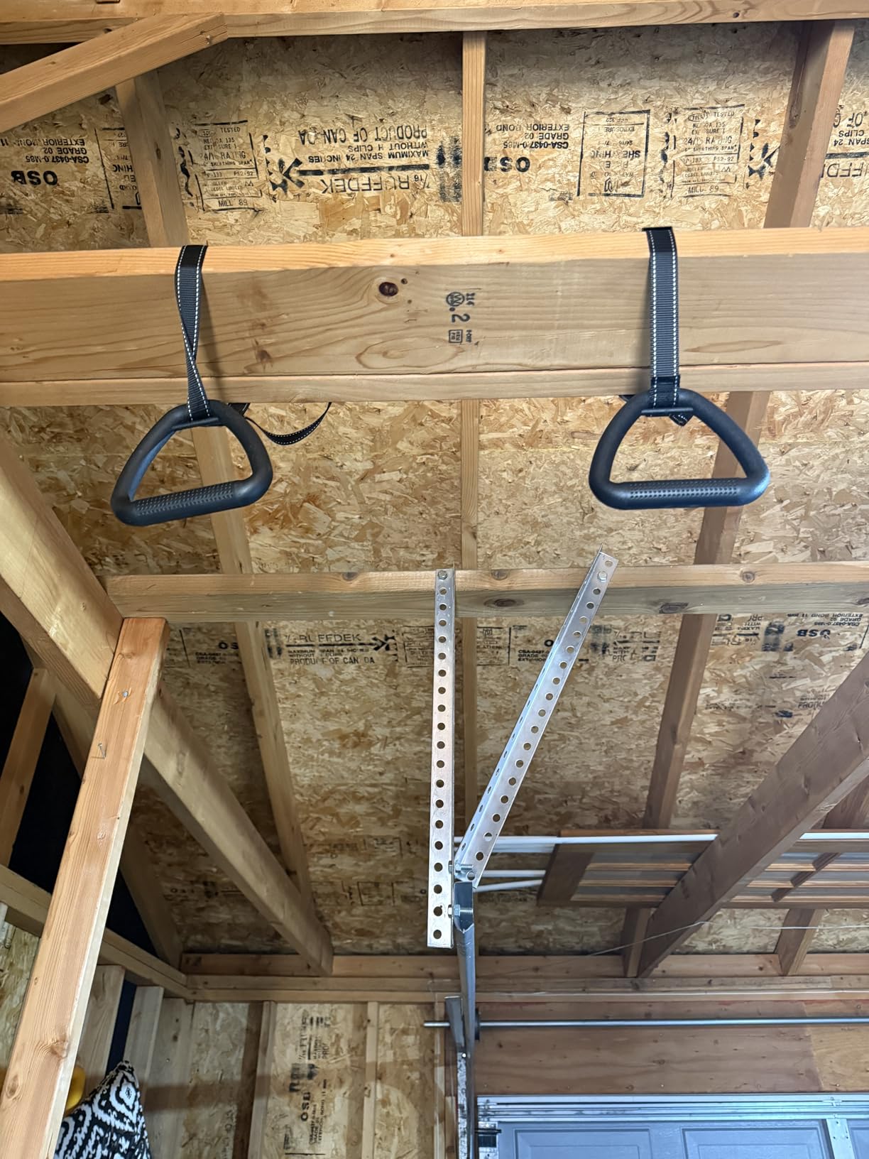Gymnastic Rings, Gymnastic Rings Equipment, Pull-up Gymnastic Rings, Home Gymnastic Rings no-Punch bar Lanyard for Training Workouts customer photo 2