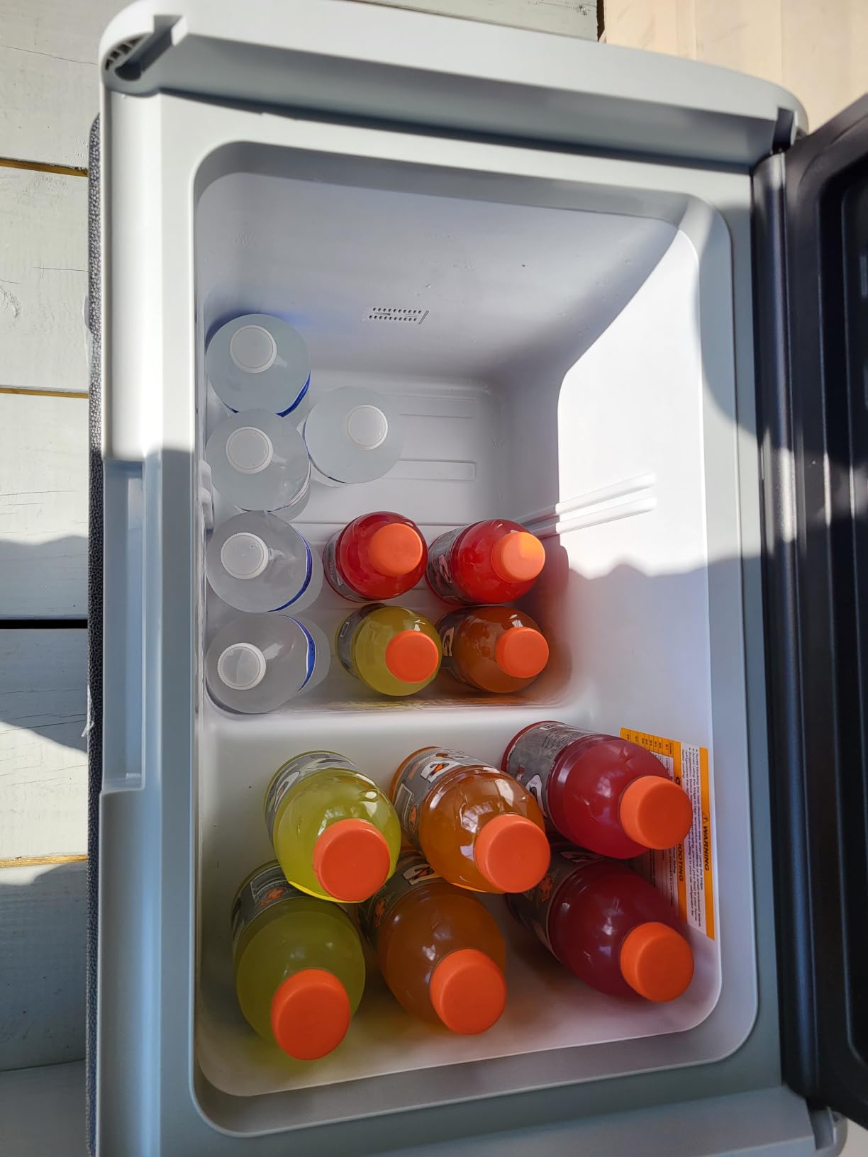VEVOR 12 Volt Car Refrigerator, 52.8QT/50L Car Fridge, Portable Electric Cooler with -4℉~68℉ Adjustable Temperature, 12/24V DC and 100-240V AC Compressor Freezer for Outdoor, Camping, Travel, RV customer photo 2