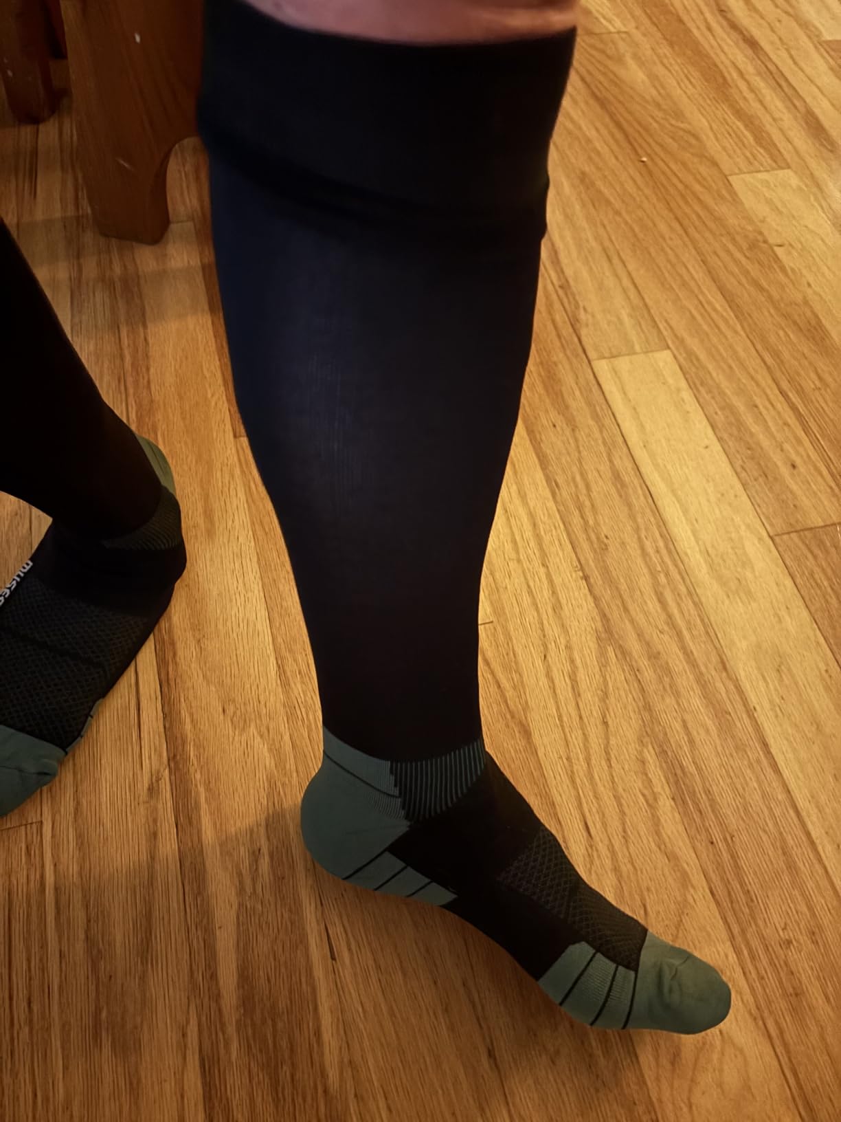 Compression Socks for Women and Men,Knee High 15-20mmHg Graduated Support(3 Pairs) Best for Nurses,Pregnant,Travel customer photo 1