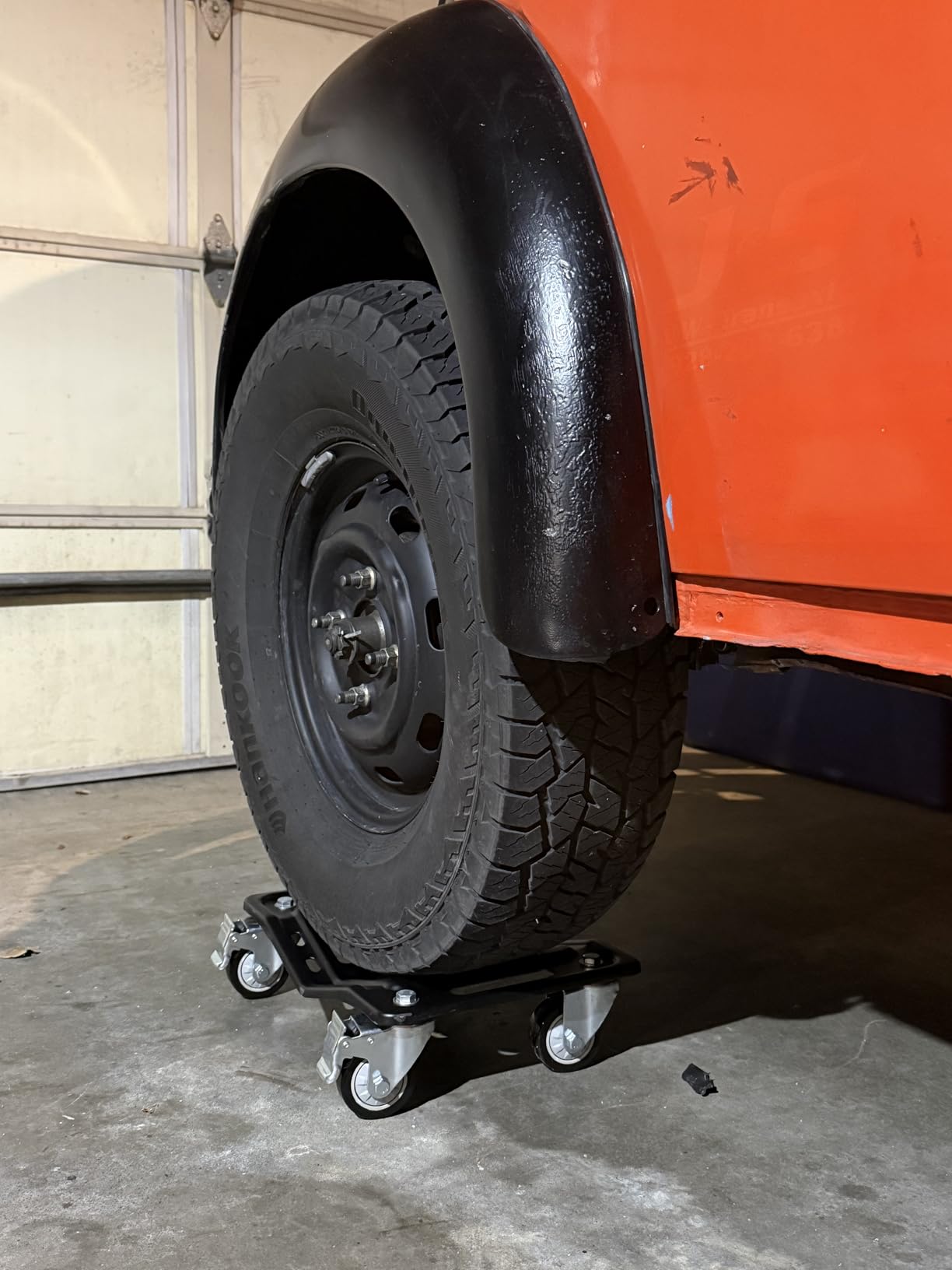 KEDSUM 6000 LBS Car Dolly Set of 4, Heavy Duty Car Wheel Dolly customer photo 2