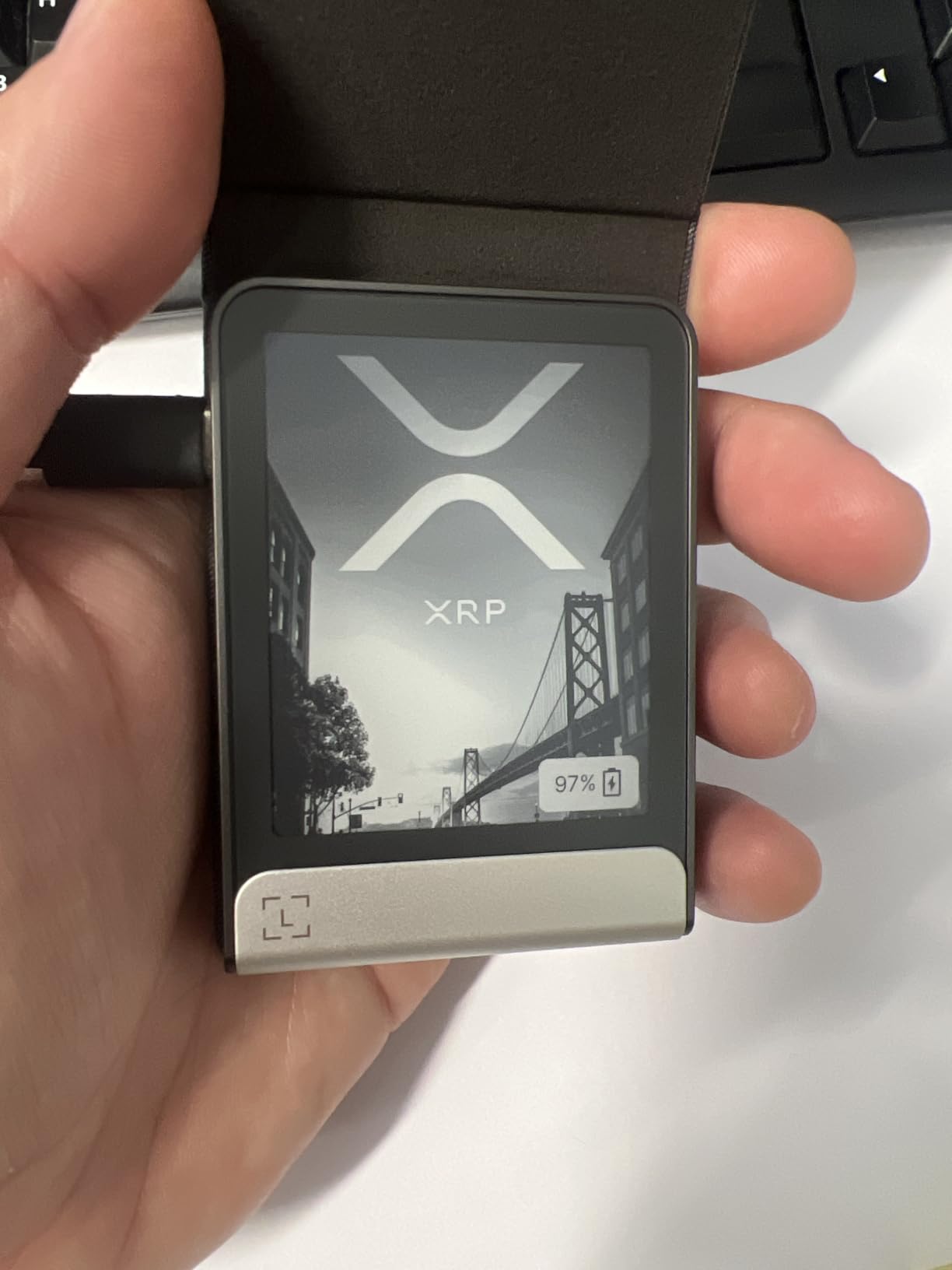 Ledger Flex Crypto Hardware Wallet - Blue, 2.8