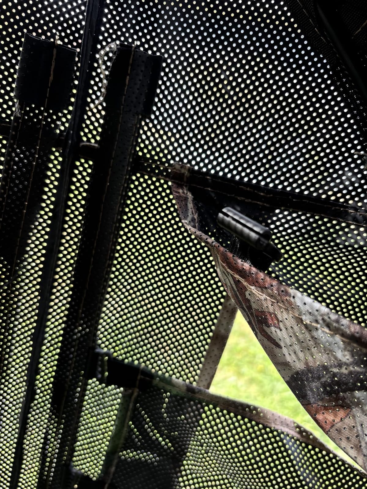 TLC Sport Hunting Blind, 360° See Through Ground Blind for 2-4 Person | Pop-up Design, Silent Sliding Windows, Portable & Concealed, Camouflage Hunting Tent with Carrying bag customer photo 2