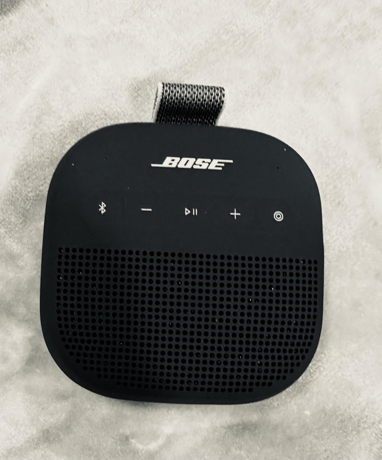 Bose SoundLink Micro Portable Bluetooth Speaker (2nd Gen), Wireless Outdoor Speaker, Up to 12 Hours Battery Life, Waterproof and Dustproof, Blue Dusk customer photo 1