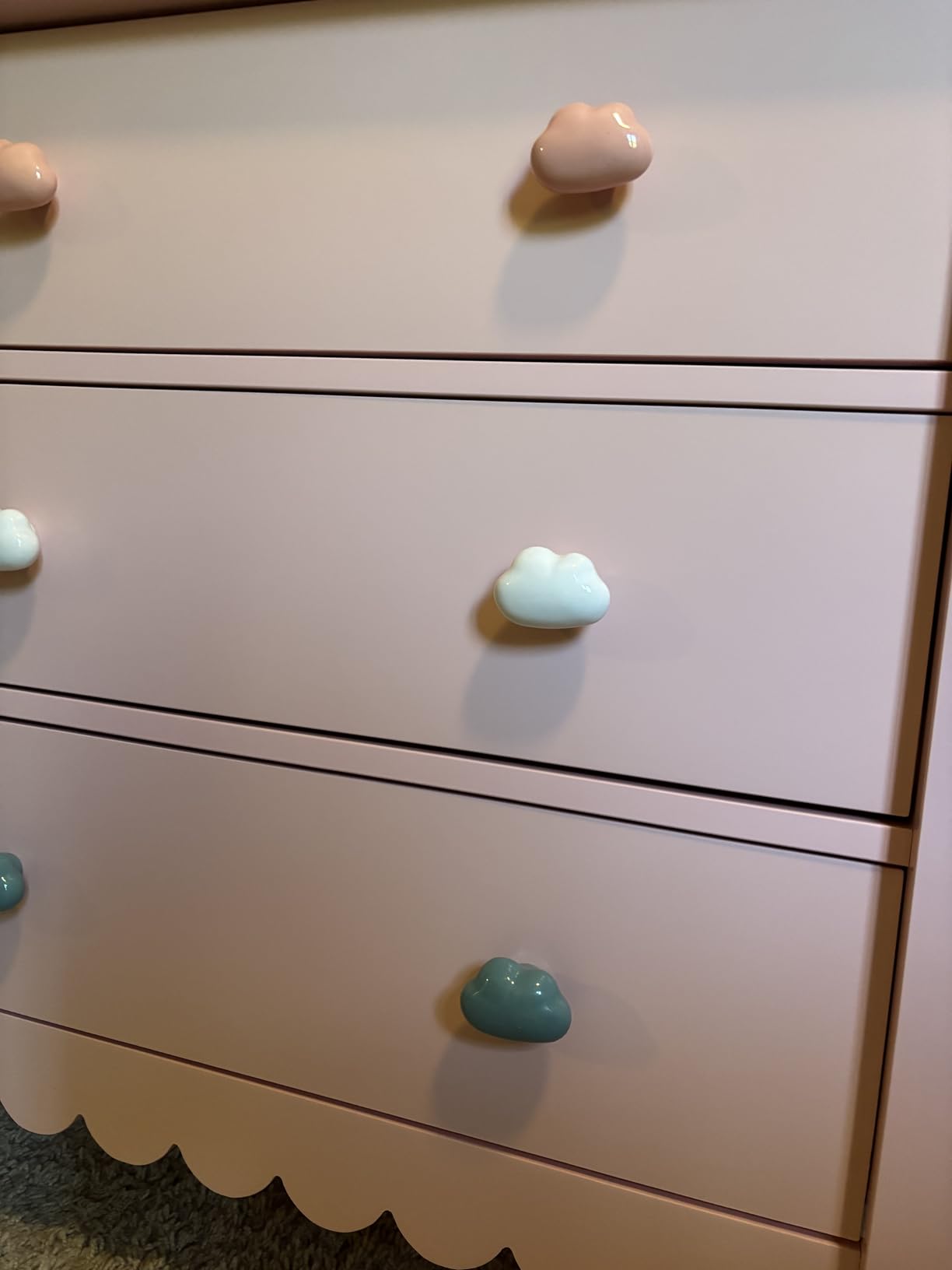 White 3 Drawer Dresser for Bedroom, 27