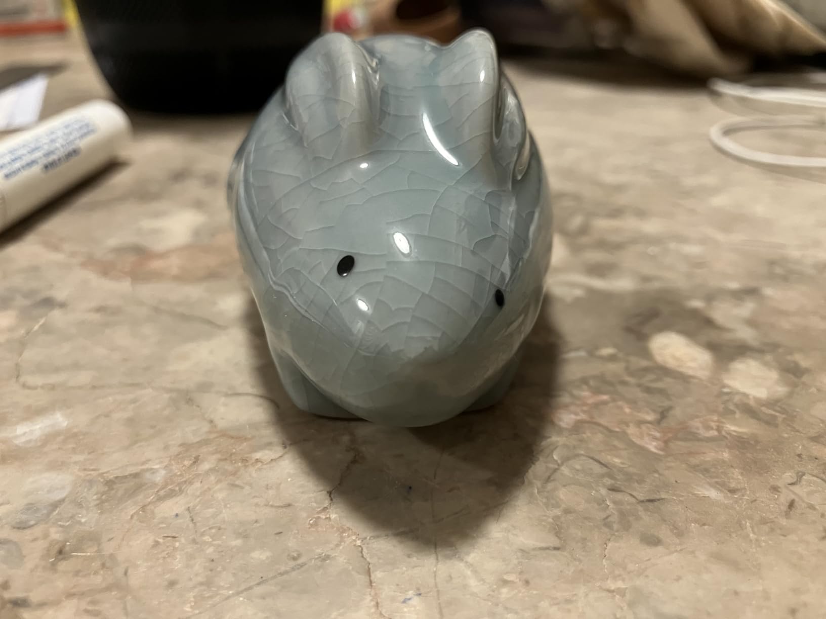 12 Chinese Zodiac Tea Pet, Unique Crackle Ru Porcelain, Traditional Chinese Cultural Tea Accessory, Asian Home & Office Decor, Gift for Tea Lovers & Anniversaries (Horse 1pc) customer photo 1
