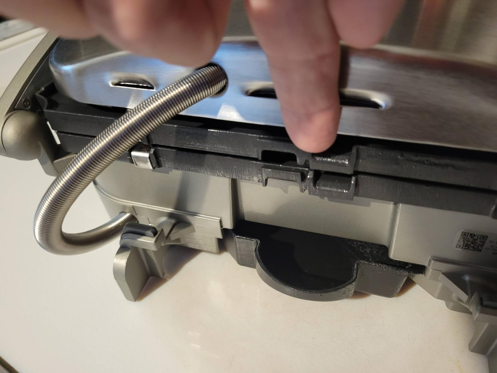 Cuisinart Panini Press and Grill, 1500W 5-in-1 Griddler, Dishwasher-Safe | Panini press, sandwich maker & indoor grill with reversible nonstick plates & dual heat control, GR-4NNAS customer photo 1