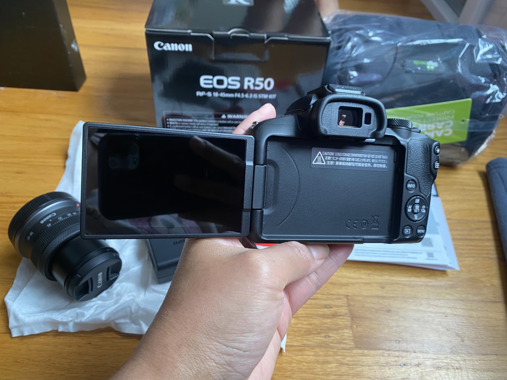 Canon EOS R50 Mirrorless Camera with 18-45mm & 55-210mm Double Lens Bundle customer photo 2