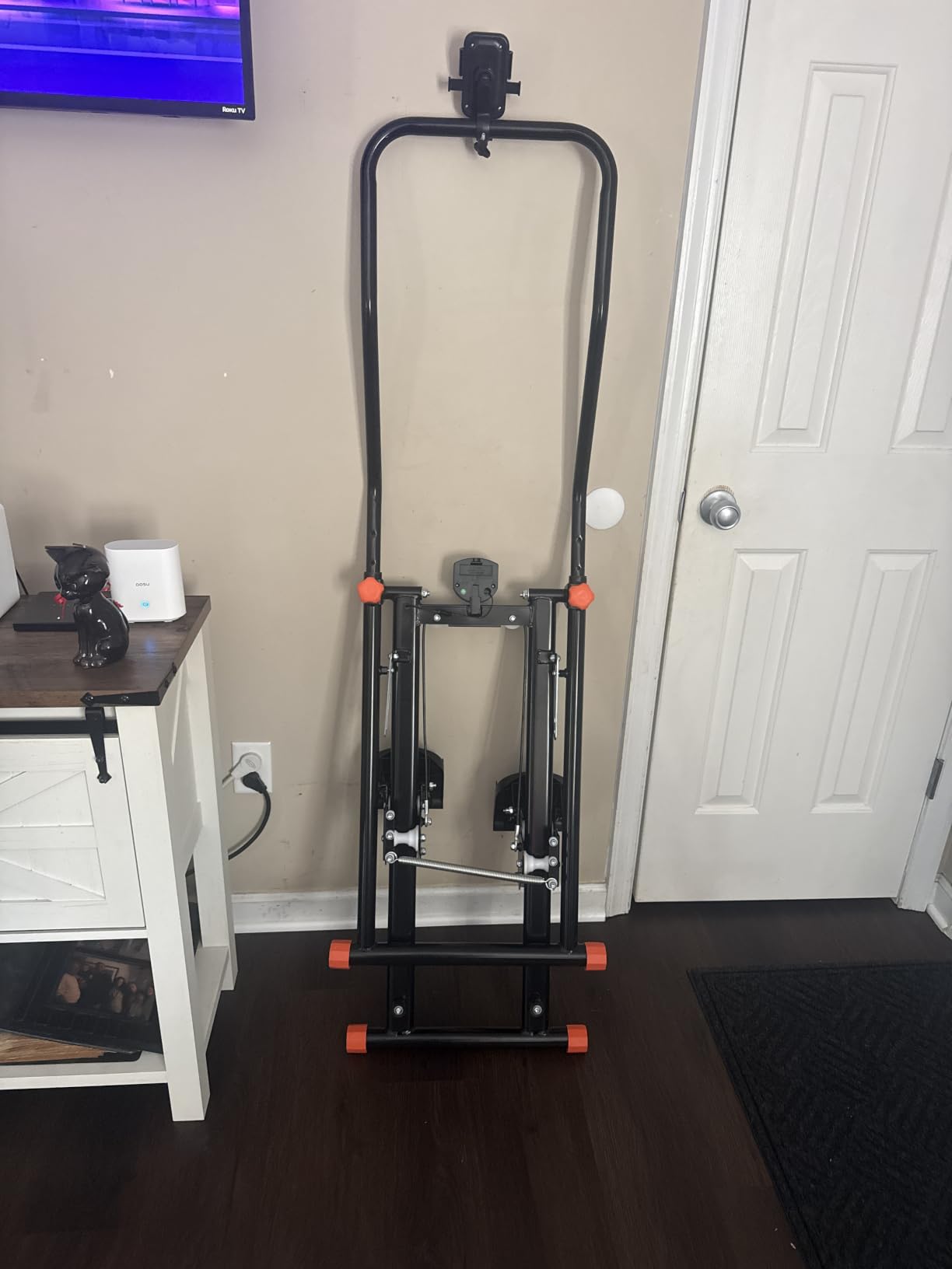EPHESPORT Stair Stepper for Home with 3-Level High-Tension Resistance | Foldable Design, 2.0 Stair Climber With Height-Adjustable Handlebar, Non-Slip Wide Pedals, Leg Glutes & Full-Body Cardio customer photo 2