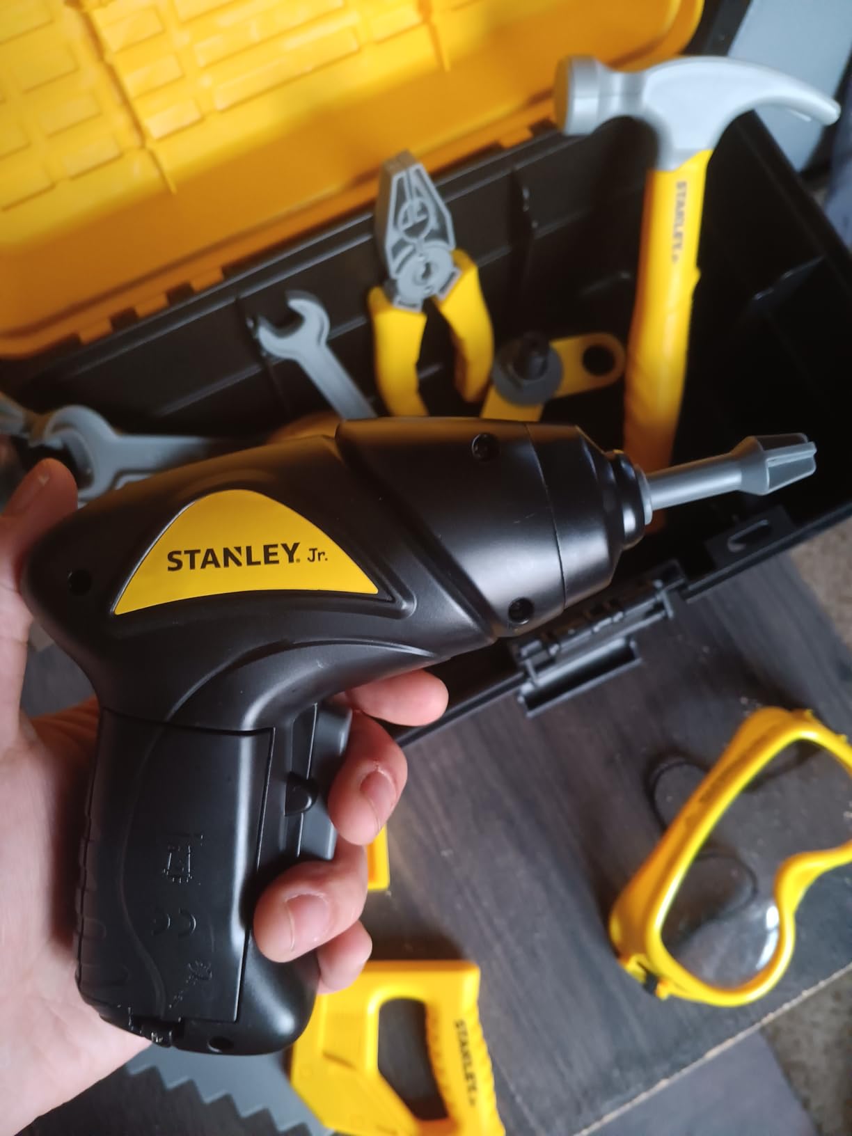 Stanley Jr. Tool Set for Kids, 21-Piece Kids Tool Box - Ideal Tool Sets for Age 3+ customer photo 2