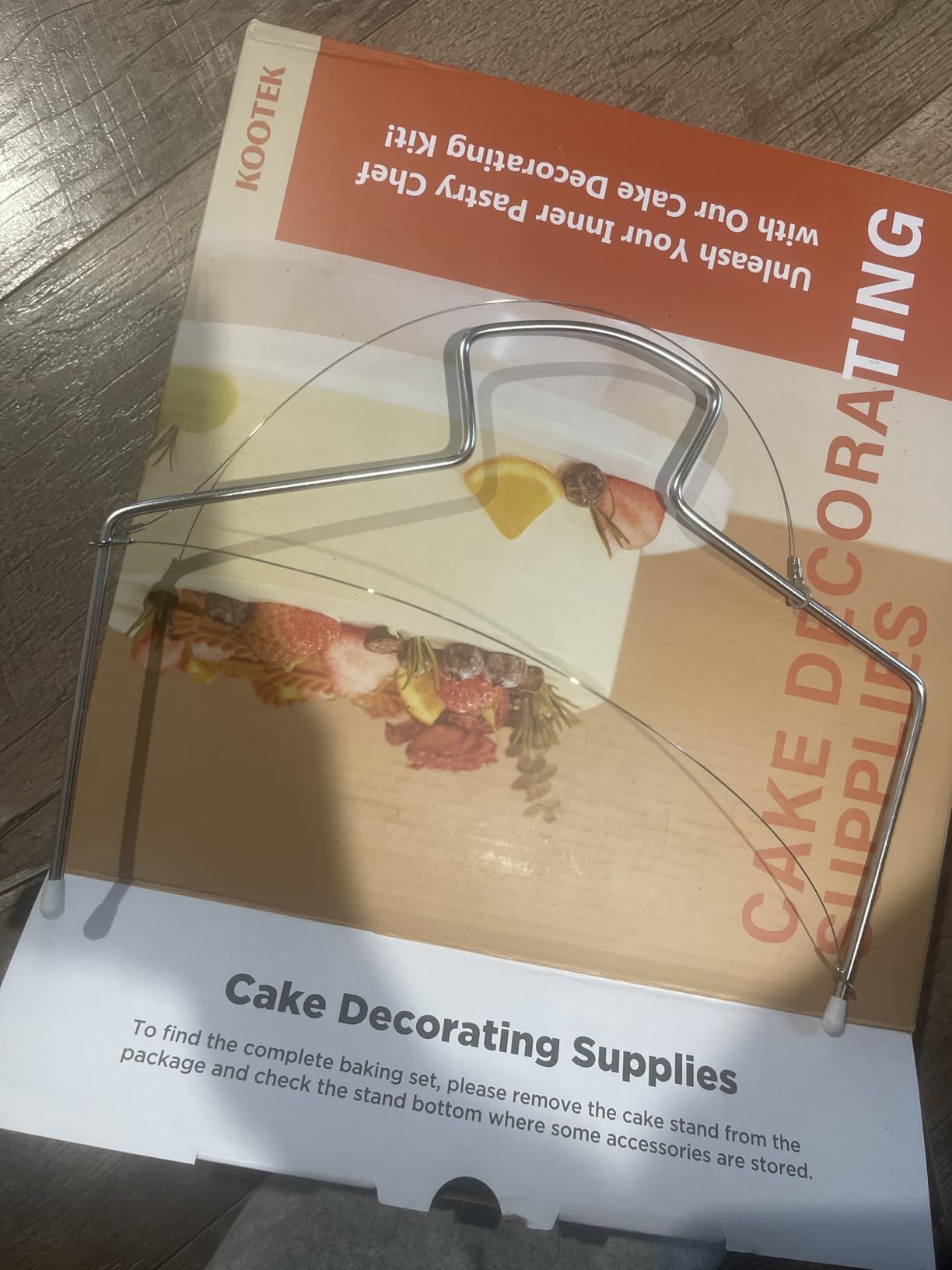 Kootek 158PCs Cake Decorating Kit, Baking Supplies Tools - Includes Cake Stand Turntable, 64 Icing Piping Tips Set, 2 Frosting Spatulas, 3 Scrapers, 50+2 Pastry Bags, Coupler, Video Tutorial, Booklet customer photo 2