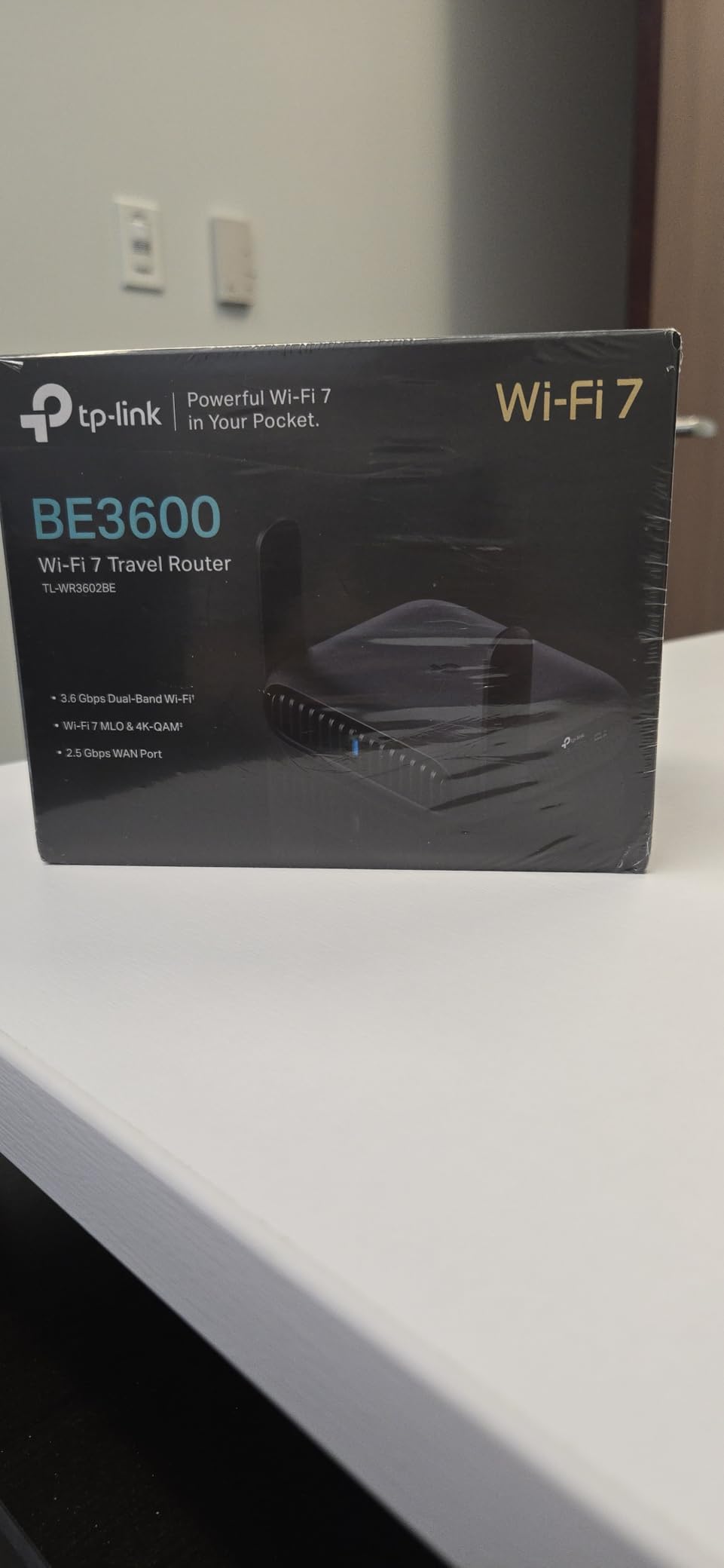 TP-Link Roam 7 BE3600 Wi-Fi 7 Portable Travel Router Dual-Band, 2.5G Port, USB 3.0 customer photo 1