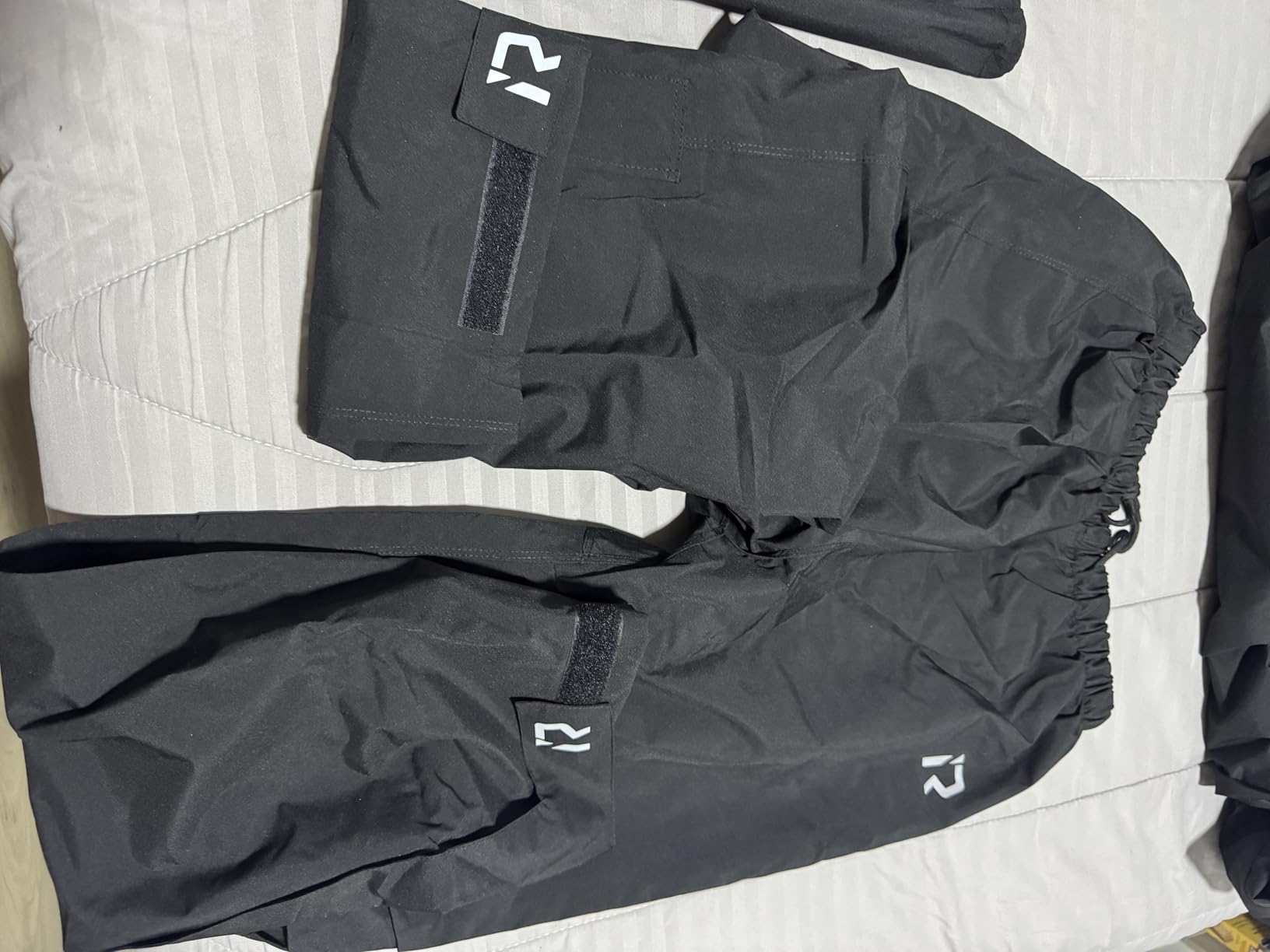 RIDEIRON Motorcycle Rain Gear for Men & Women, Waterproof Rain Suit | 15,000 mm Waterproof Rating, Zippered Leg Openings, Roomy Seat Design, Reflective, Breathable, Fishing, Golf, Hunting customer photo 1