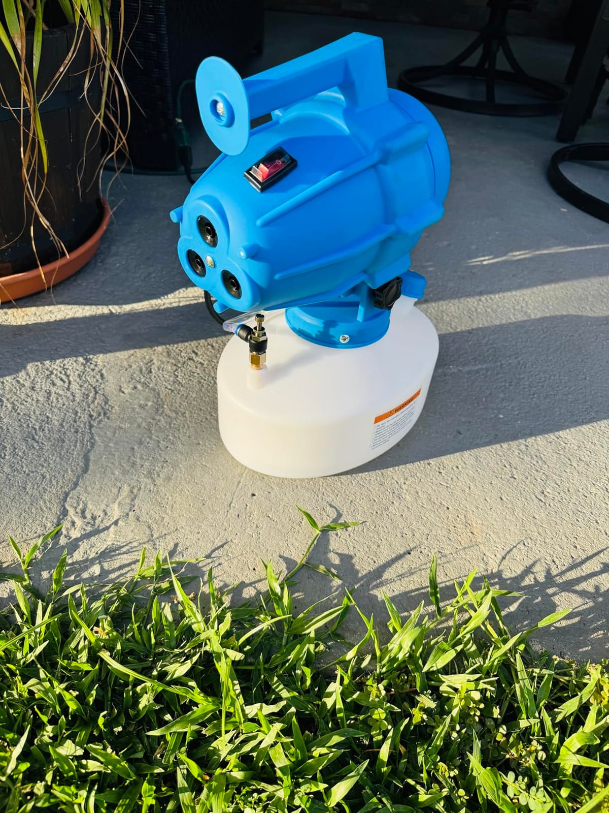 5L (1.3 Gallon) Electric ULV Fogger Sprayer with 3 Nozzles, Adjustable Flow customer photo 2