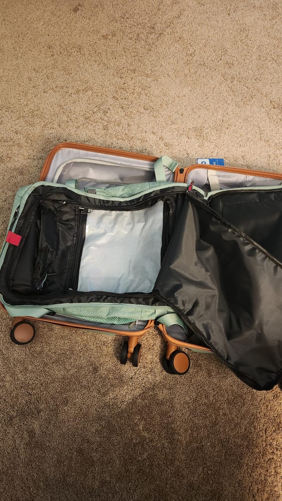 20 Inch Carry On Luggage Set 3 Piece With Travel Backpack customer photo 1