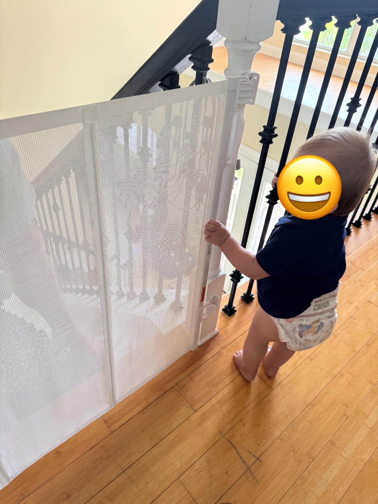 Retractable Baby Gate, 55