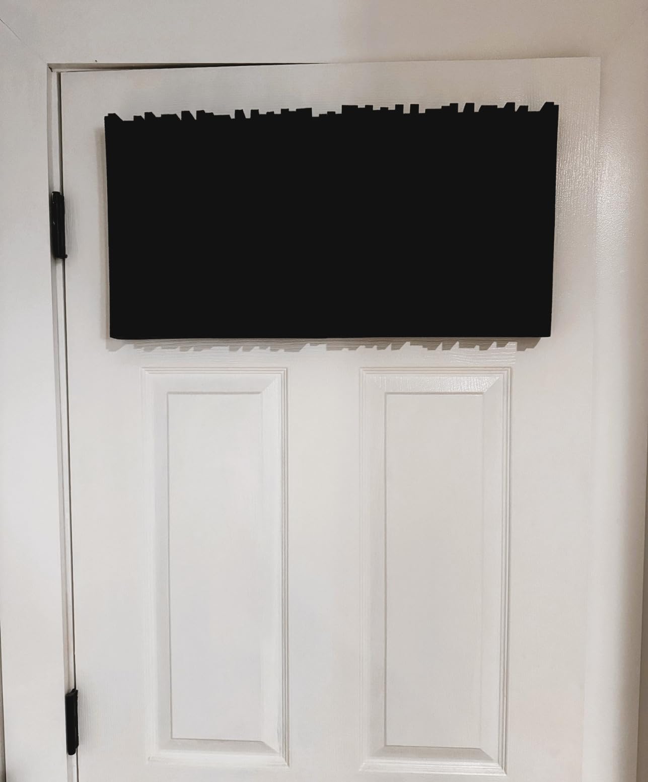 TroyStudio Thick Acoustic Foam Panels, 12 X 12 X 2 Inch 52 Pcs Broadband Sound Absorbing Foam, Dense Soundproof Padding Tile, Recording Studio Foam Absorber, Groove Decorative 3D Wall Ceiling Panel customer photo 2