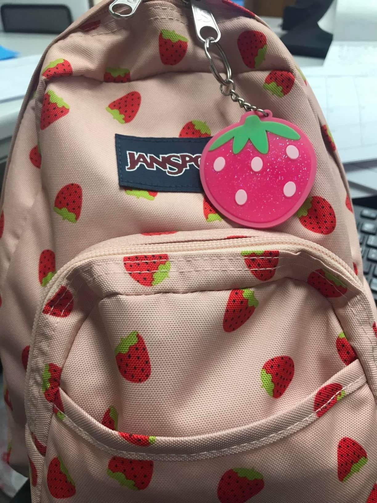 Half Pint Mini Backpack, 10.2 L - Durable Mini Bag Purse with Adjustable Shoulder Straps, Single Main Compartment, Zippered Stash Pocket, Cherry Lacquer customer photo 2