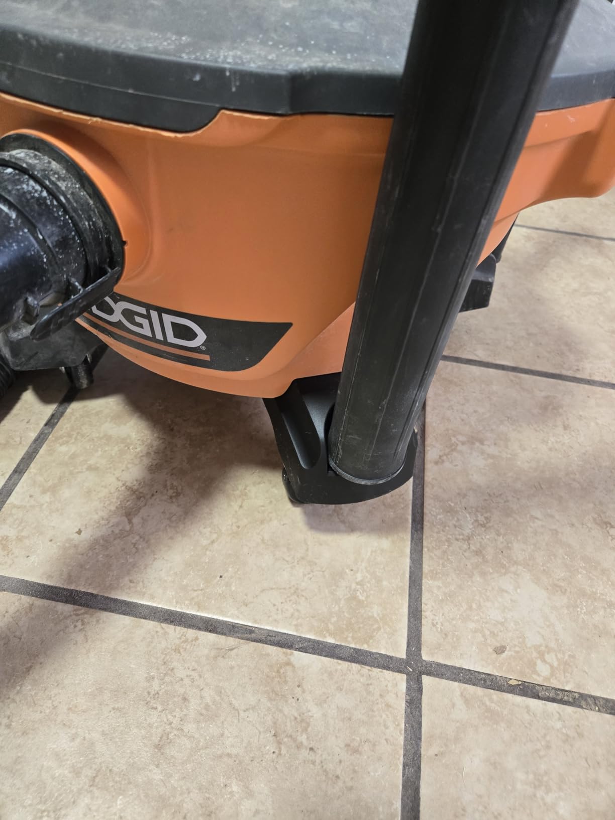 Wet/Dry Shop Vac Caster Wheel Foot 841174 73137 Compatible with Ri-dgid HD0900 HD09001 HD0600 HD06001 (1, Black) customer photo 1